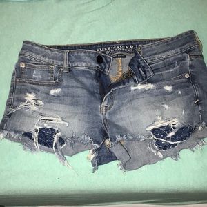 American eagle Shortie shorts size 10